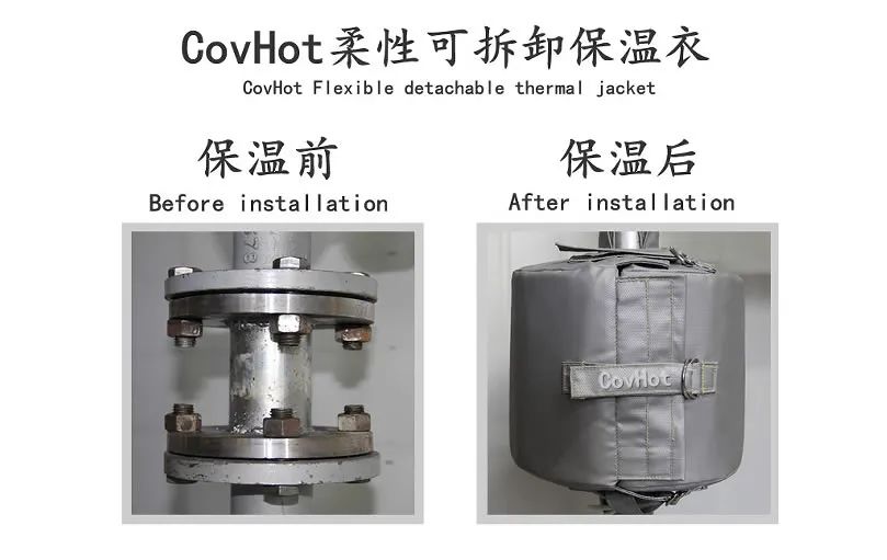 COVHOT?柔性可拆卸式<a href=http://m.d4uxpress.com/e/tags/?tagname=%E4%BF%9D%E6%B8%A9%E8%A1%A3 target=_blank class=infotextkey>保溫衣</a>,蒸汽系統(tǒng)節(jié)能,節(jié)能保溫